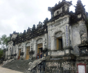 [베트남 여행] 후에 카이딘 황제릉 "사치스럽던 생활을 즐기던 가이딘 황제"