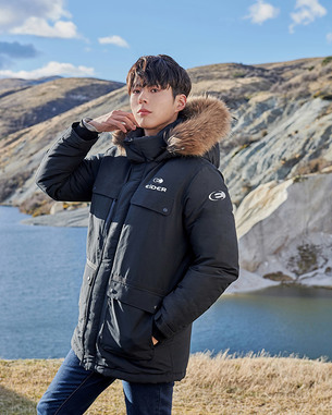 박보검, 뛰어난 보온성 갖춘 아이더 헤비다운 자켓 화보 공개