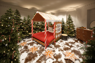 여기 숙소 맞아? 런던 소호거리에 등장한 달콤한 숙소 '캔디케인 하우스'