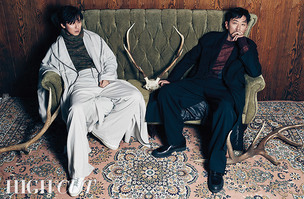 美친 시너지! 하정우X김남길, 다크 섹시한 화보 공개! 