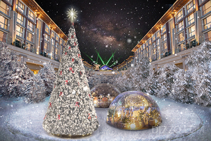 방문객에게 ‘찍는 즐거움’ 선사하는 &#39;연말 호텔 대표 포토존&#39;