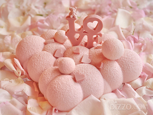 눈으로 먼저 반하는 &#39;호텔 발렌타인 데이 한정판 케이크&#39;