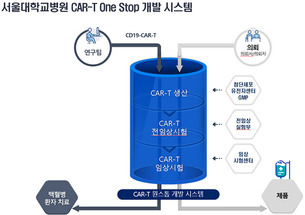 서울대병원, 자체 생산 CAR-T 치료제로 백혈병 치료 성공