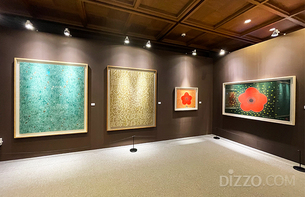 [현장취재] 인터컨티넨탈, 호텔 로비에 대한민국 대표 거장들의 작품 27점 전시