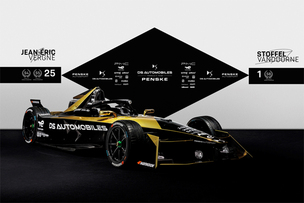 DS 오토모빌 포뮬러 E팀, 3세대 경주차 'DS E-텐스 FE23 Gen3' 공개