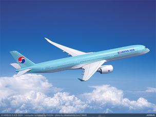 대한항공, 에어버스 A350 33대 주문 완료&hellip; "새로운 장거리 목적지 검토"