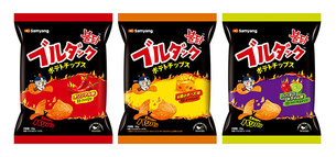 삼양식품, 불닭 포테이토칩 3종 출시&hellip;일본 스낵 시장 공략 나서