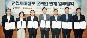 KB국민은행, '전입세대정보 온라인 연계' 위한 업무협약 체결