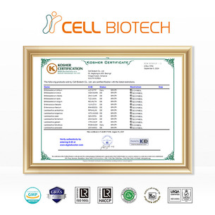 쎌바이오텍, CBT 유산균 원료 20종 '오케이 코셔' 인증 추가 획득