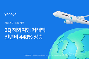 야놀자, 3분기 해외여행 거래액 전년대비 448%↑ 