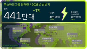 폭스바겐그룹, 상반기 전기차 인도 47% 급성장… "유럽 EV 시장 점유율 28%"