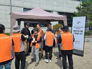 혼다코리아, 수해 복구 현장에 &#39;찾아가는 더 고 카페&#39; 지원