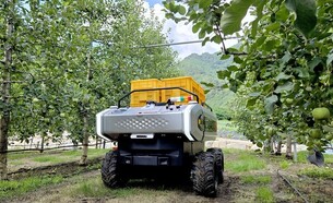 대동로보틱스, 음성 인식 AI 운반로봇 공개