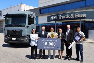 만트럭버스코리아, 트럭 누적 판매 1만5000대 돌파
