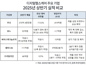 디지털헬스케어, 실적 호조에 기대 향상…수익성은 여전히 불안정
