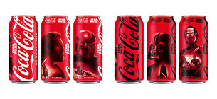 코카콜라, 디즈니와 협업해 '스타워즈' 한정판 캔 출시