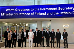 LIG넥스원 찾은 핀란드 국방차관…방산 협력 논의