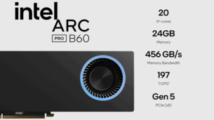 인텔, 아크 프로 B 시리즈·제온 6 벤치마크 공개