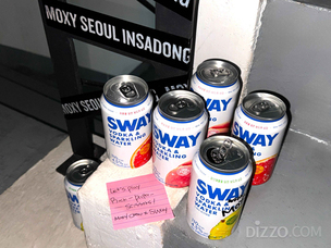 목시서울인사동, 보드카 스파클링 워터 'SWAY'와 가을 콜라보