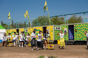러쉬코리아, 부산국제록페스티벌서 향기로운 '프레쉬 워시룸' 선보여