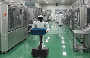 에이로봇-어드밴텍, 산업용 휴머노이드 로봇 ‘앨리스 M1’ 공개