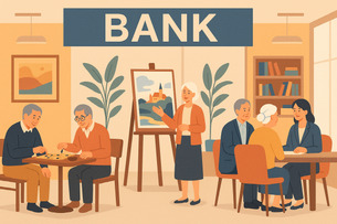 ‘거래의 공간’에서 ‘삶의 공간’으로… 은행, 시니어 고객 전용 공간 확대