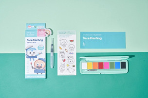 알파색채, 브레드이발소와 손잡고 어린이용 페이스페인팅 선보여