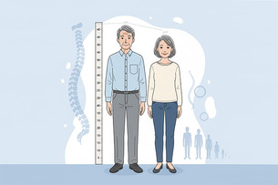 나이 들수록 줄어드는 키, 점검이 필요한 신호는?