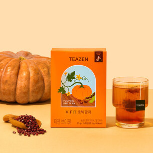 티젠, 겨울철 건강 관리용 '브이핏 호박팥차' 출시