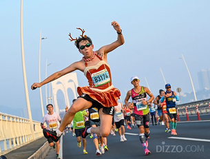 마카오에서 달리고 먹고 교류하고... '런트립' 한국 참가자 23명 전원 완주