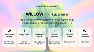 삼성패션연구소 &ldquo;2026년 패션 시장 키워드는 WILLOW&rdquo;