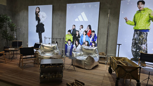 성수동에 펼쳐진 도심형 겨울 캠핑…ABC마트·아디다스 협업 팝업