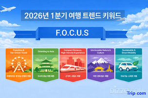 콘텐츠&middot;아시아&middot;근거리&hellip; 2026년 글로벌 여행 키워드는 'F.O.C.U.S'