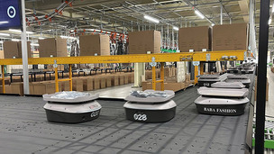 바바패션, AI 자율 물류 로봇 도입&hellip;물류 효율 4배 개선