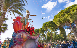 프랑스 남부 코트다쥐르, 2월 니스 카니발&middot;망통 레몬 축제 개최