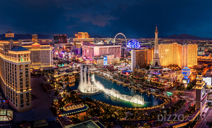 라스베이거스, 2025년 방문객 3,850만 명… 호텔 점유율 80.3%