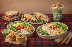 팀홀튼, 푸드 라인업 확대…샐러드·피타·스콘 출시