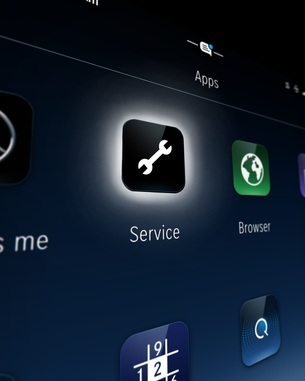 "수입차 업계 최초"&hellip; 벤츠 코리아, 車 내 서비스센터 예약 전용 '온보드 서비스 애플리케이션' 출시