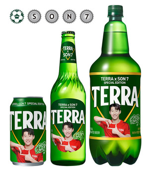 하이트진로, 손흥민 협업 본격화&hellip;'테라 X SON7' 출시