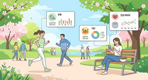 날 풀리니 자기관리 강화&hellip;운동&middot;식단 기록 함께 증가