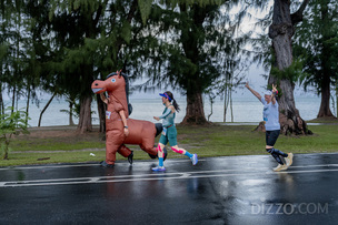 [르포] 달리는 여행자들, 사이판 해변을 적시다… 런트립 성지 ‘사이판’으로