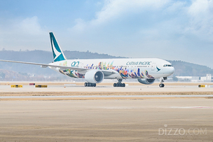 홍콩 예술 담은 캐세이 80주년 특별 도장기, 인천 떴다… 3월 30일 인천-홍콩 5회로 증편