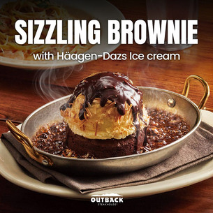 아웃백, “씨즐링 브라우니 출시…디저트 전략 강화”