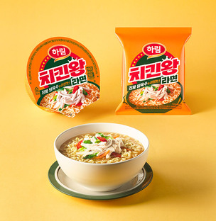하림, '치킨왕라면' 선보여&hellip;담백한 하얀 국물 라면 시장 겨냥