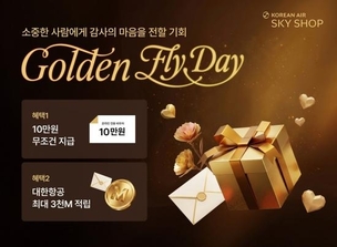 대한항공 스카이숍, 여행 성수기 맞아 할인·마일리지 프로모션 진행