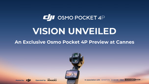DJI, 칸 영화제서 '오즈모 포켓 4P' 공개… '포켓 시네마의 새로운 기준 제시'